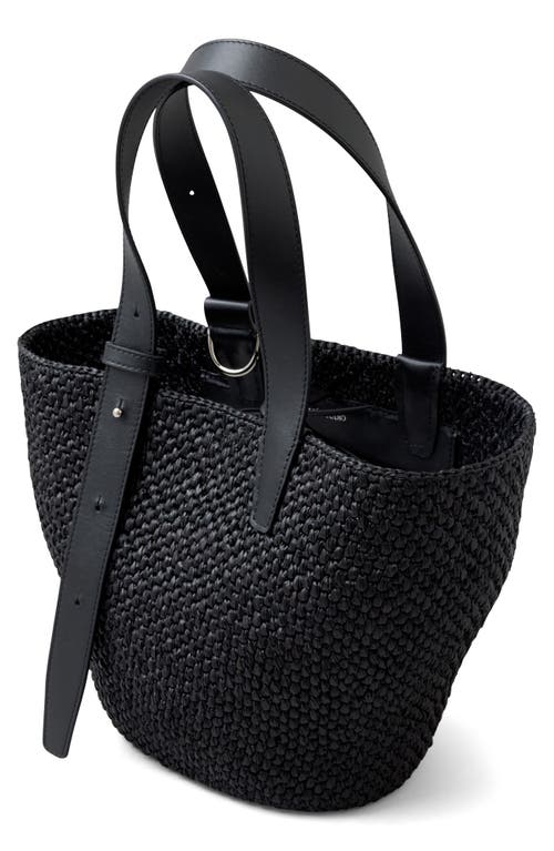 Lie Studio Lié Studio The Small Bianca Woven Raffia Tote