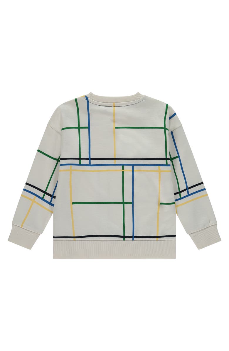 Stains and Stories by Babyface Abstract Sweatshirt, Alternate, color, Cloud