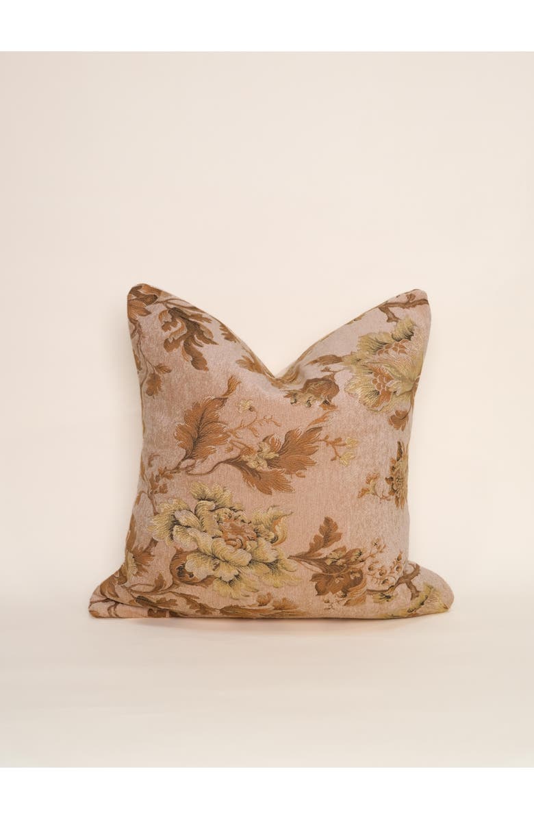 Twenty Third by Deanne Benice Tapestry Pillow, Main, color, Beige