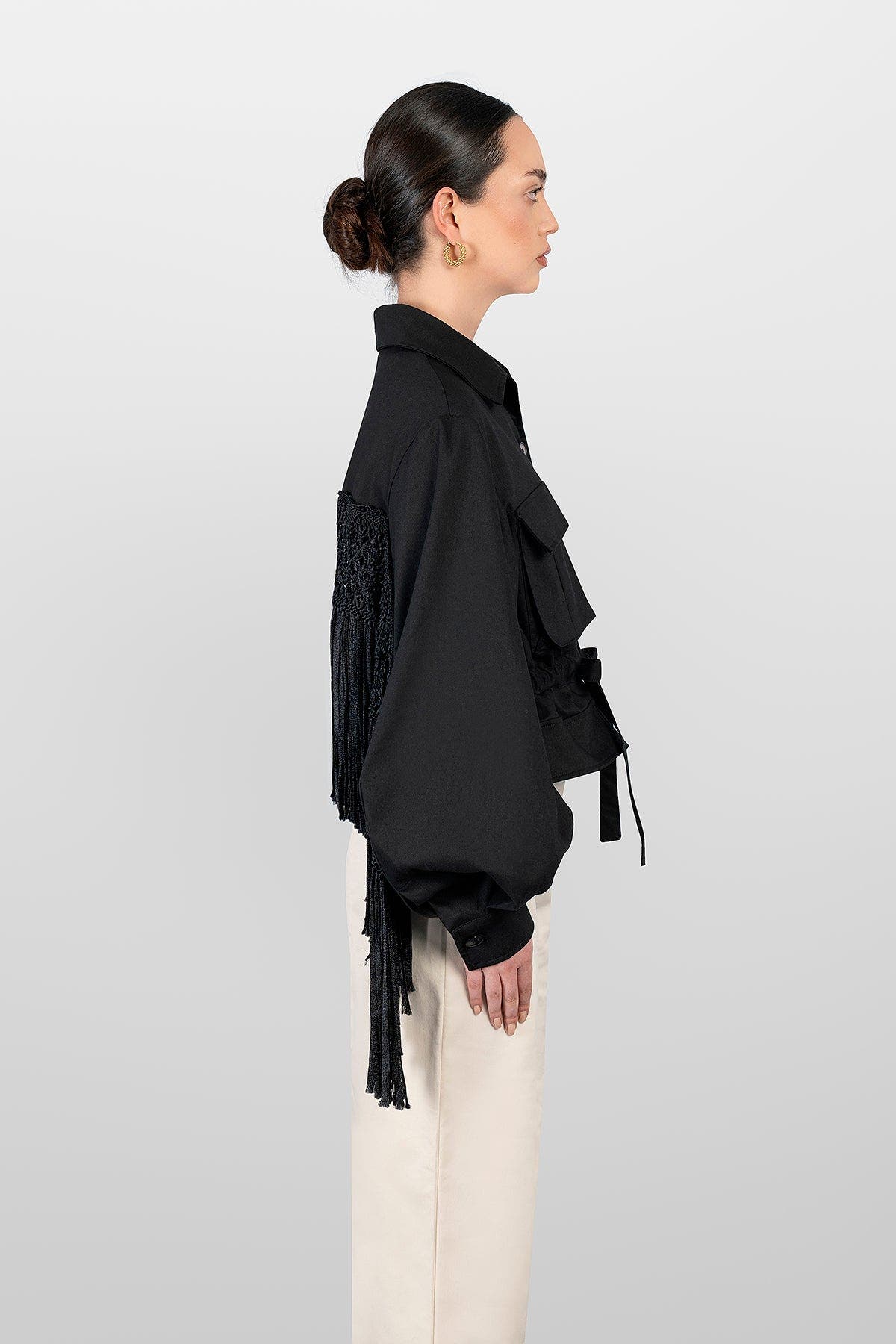Macrame Sahariana Jacket - image 2