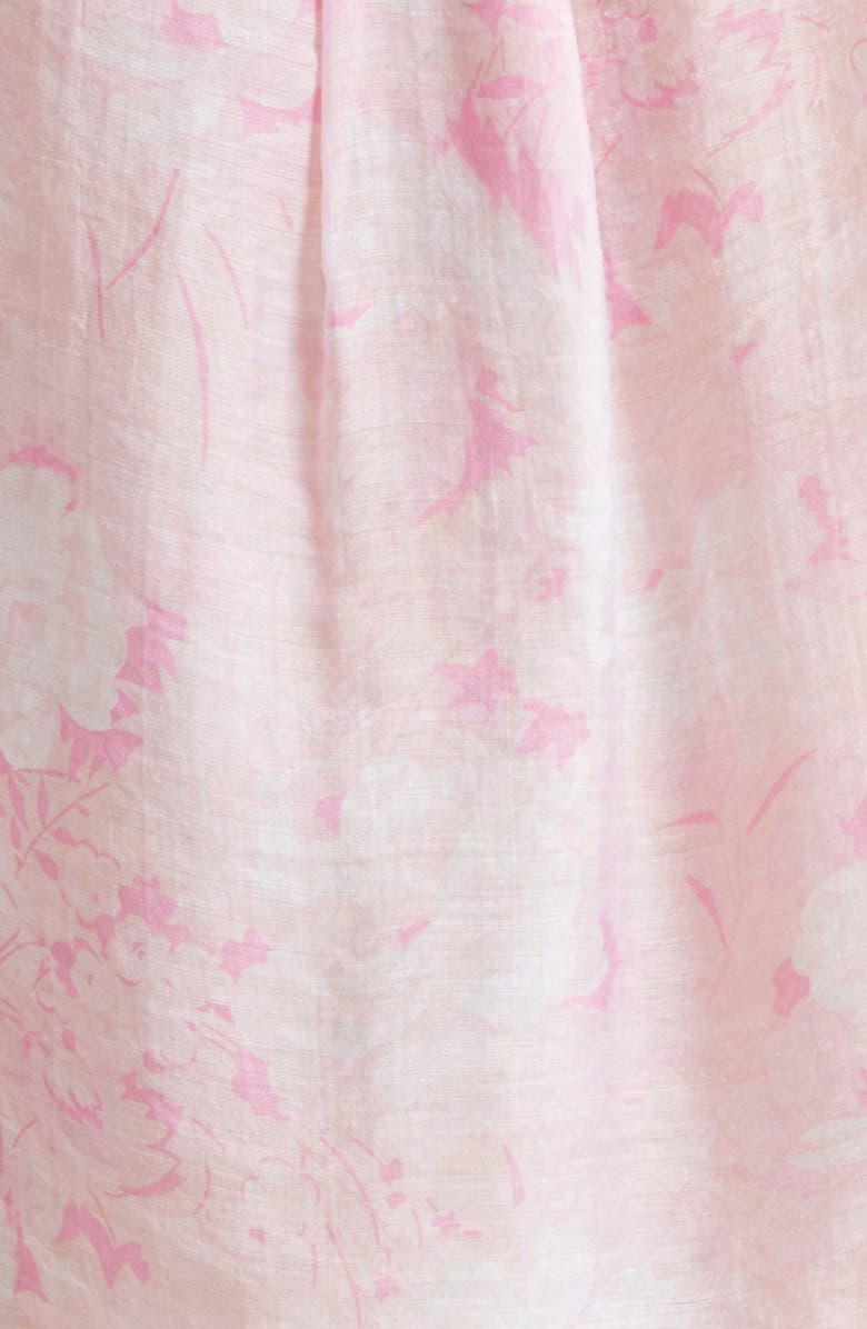 Cinq à Sept Heirloom Petals Floral Print Top, Alternate, color, Rosewater Pink Multi