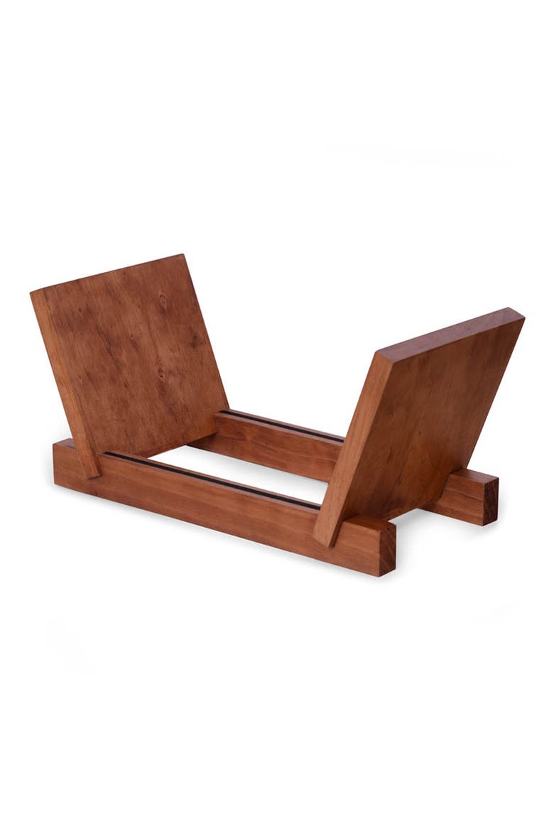 Vinyl Record Holder, Main, color, BROWN