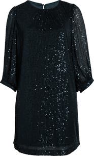 Julia Jordan Sequined Sheath Dress