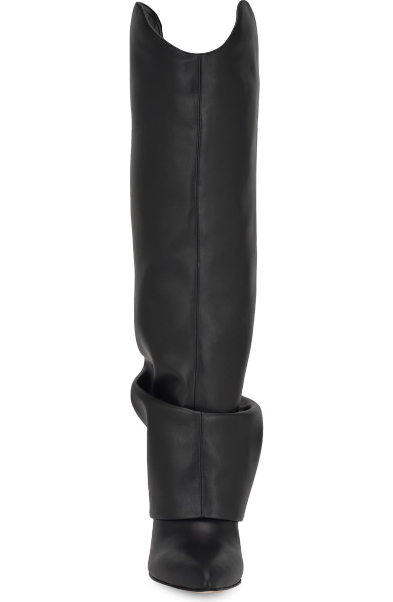 Nine West Lindey Foldover Shaft Pointed Toe Knee High Boot, Alternate, color,