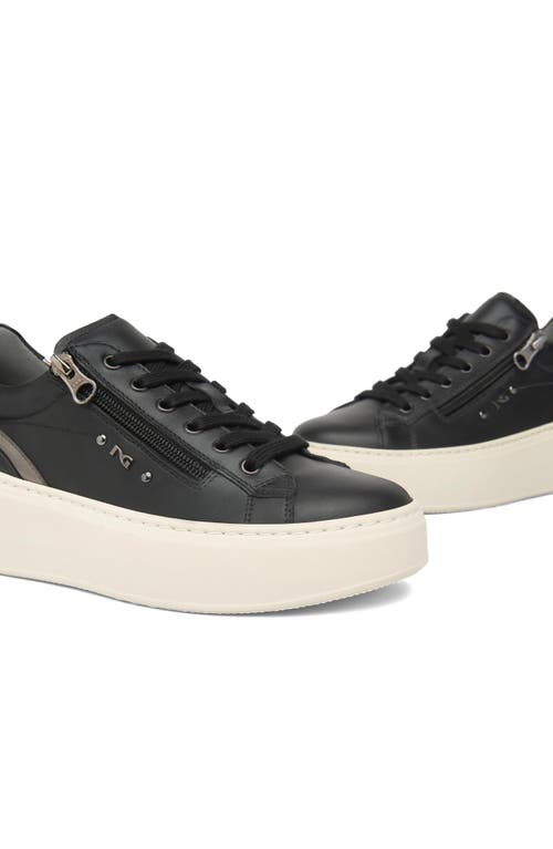 Nerogiardini Platform Sneaker In Black