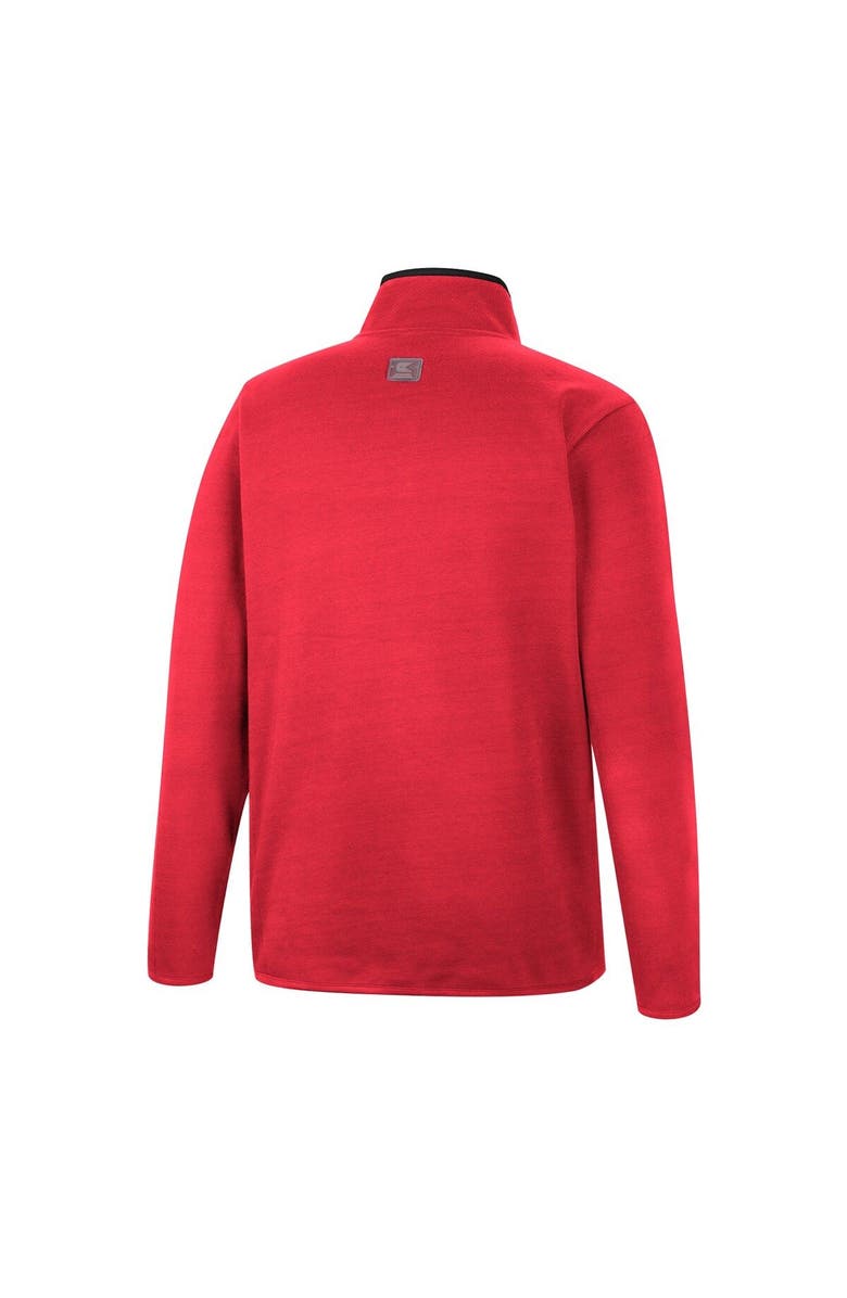 COLOSSEUM Men's Colosseum Red Maryland Terrapins Rebound Quarter-Snap Jacket, Alternate, color, 