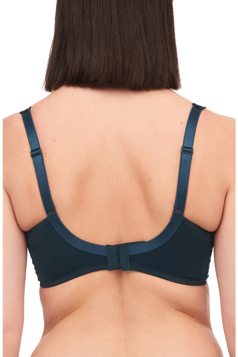 Instants Three-Part Full Coverage Unlined Bra, Alternate, color, PEACOCK LUREX-BY