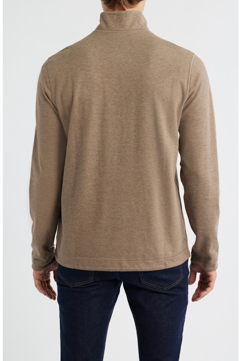 Icon Reversible Quarter Zip, Alternate, color, OATMEAL/ LIGHT GRAY
