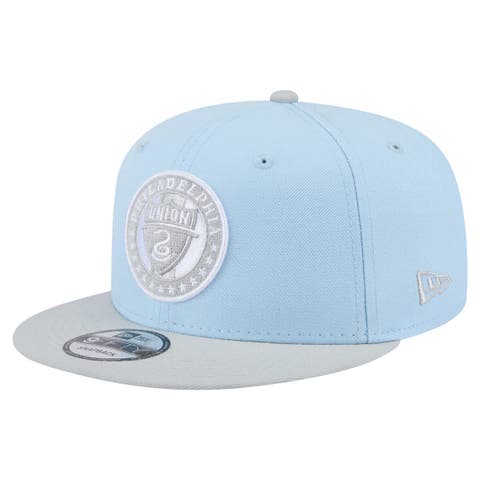 Men's New Era Light Blue Philadelphia Union Color Pack Two-Tone 9FIFTY Snapback Hat