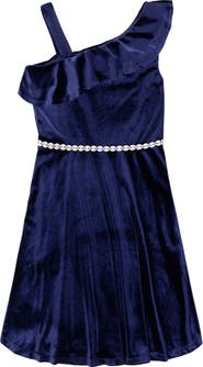 Speechless Kids' Embellished Velvet Party Dress