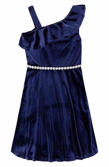 Speechless Kids' Embellished Velvet Party Dress
