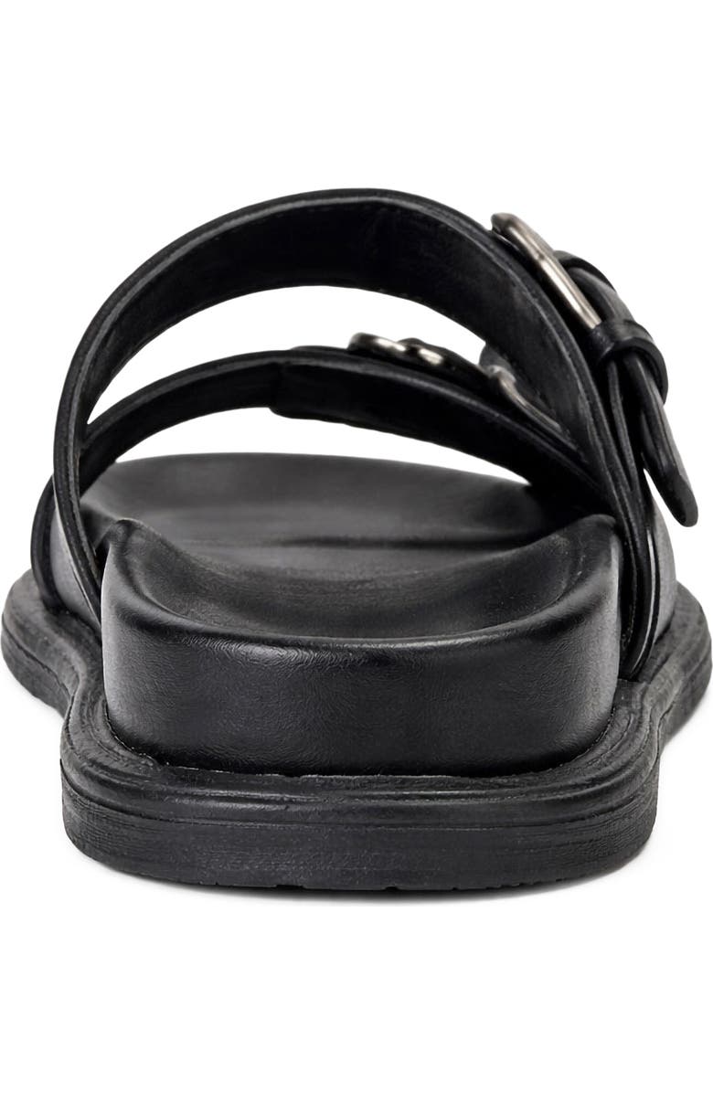 AquaDiva Double Strap Slide Sandal, Alternate, color, Black
