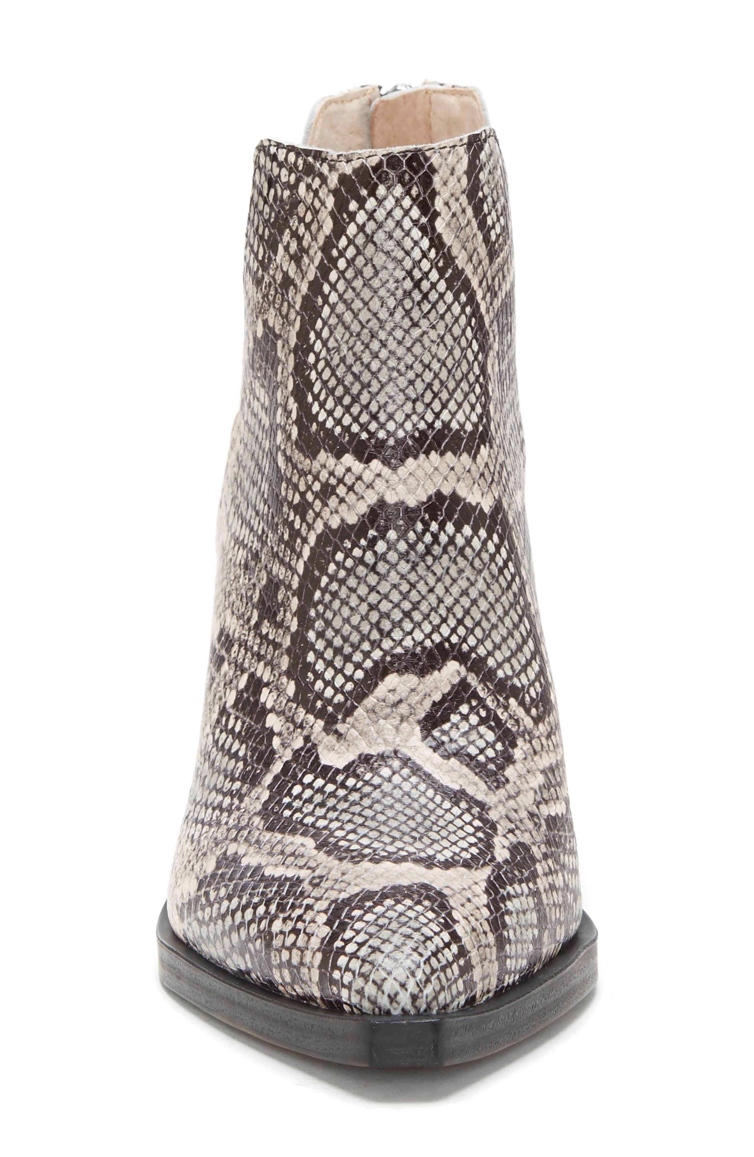 Gigietta Bootie, Alternate, color, ASH MULTI EMBOSSED LEATHER