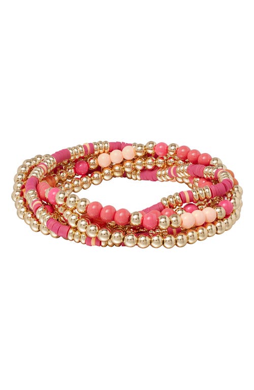 Roxanne Assoulin The Love Bunch Set Of 6 Beaded Stretch Bracelets