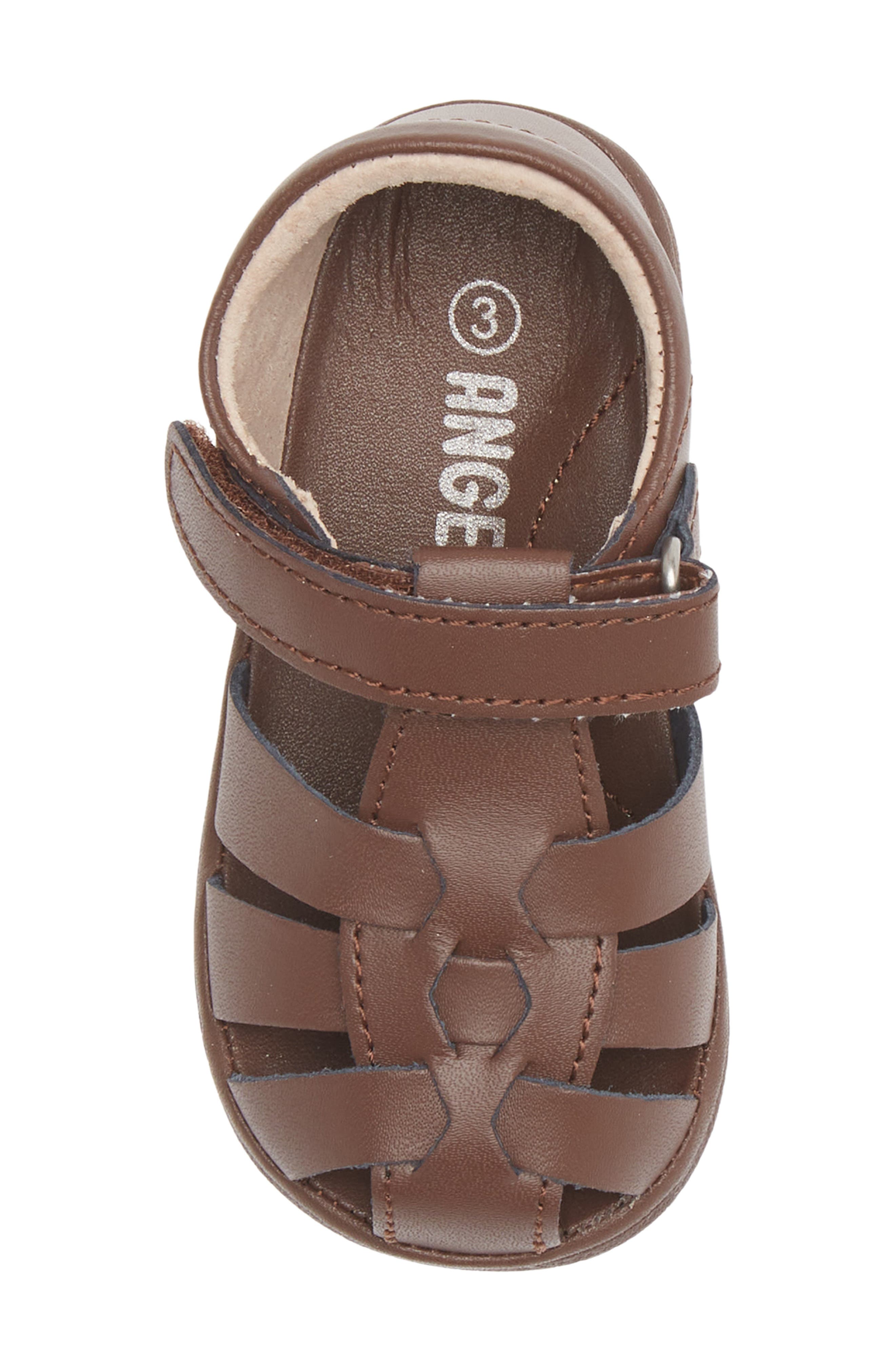 L'AMOUR Christie Fisherman Sandal, Alternate, color, Brown