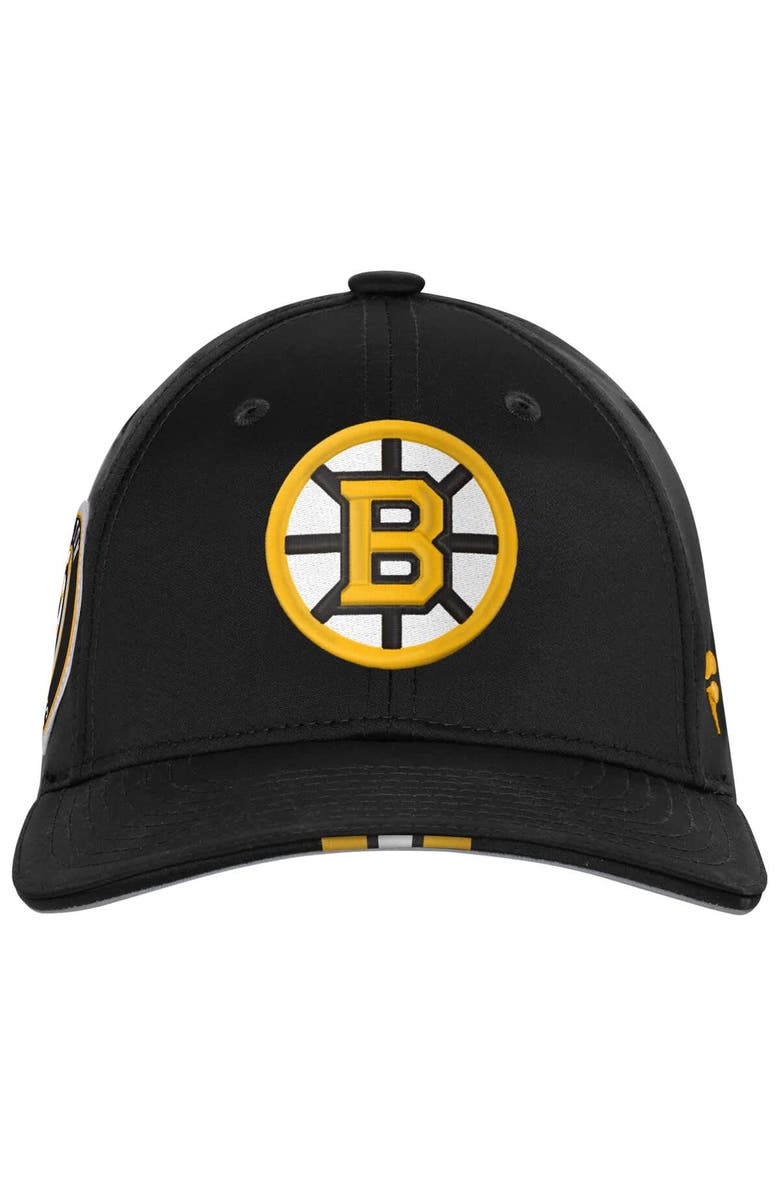 FANATICS Youth Fanatics Black Boston Bruins 2025 NHL Draft Authentic Pro On-Stage Podium Adjustable Hat, Main, color, Black
