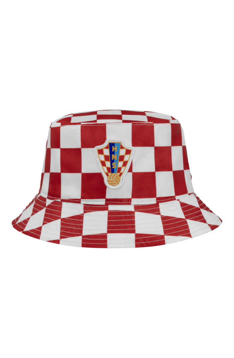 Nike Men's Nike Red Croatia National Team Reversible Bucket Hat, Main, color, Red