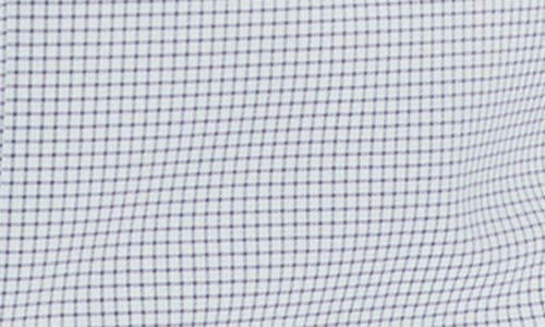 Rhone State Of Mind Grid Check Slim Fit Button-up Shirt In Blue