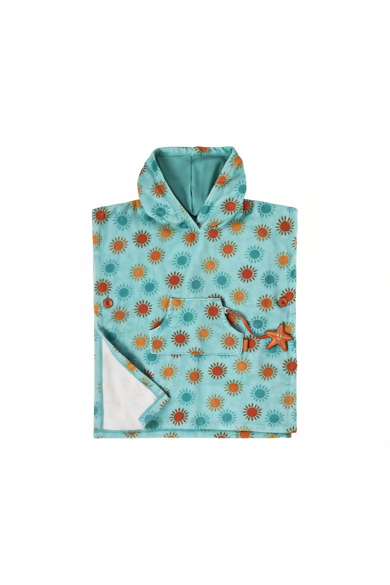 Hooded Beach Poncho (toddler, Little Kid, Big Kid), Main, color, Sunny Days