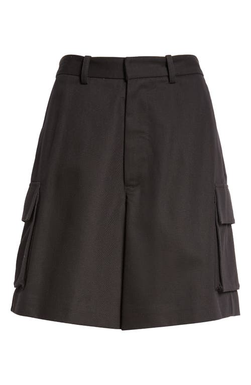 K.ngsley Berlin Cargo Shorts In Black