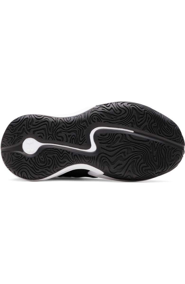 Under Armour Kids' Curry Sneaker, Alternate, color, Black