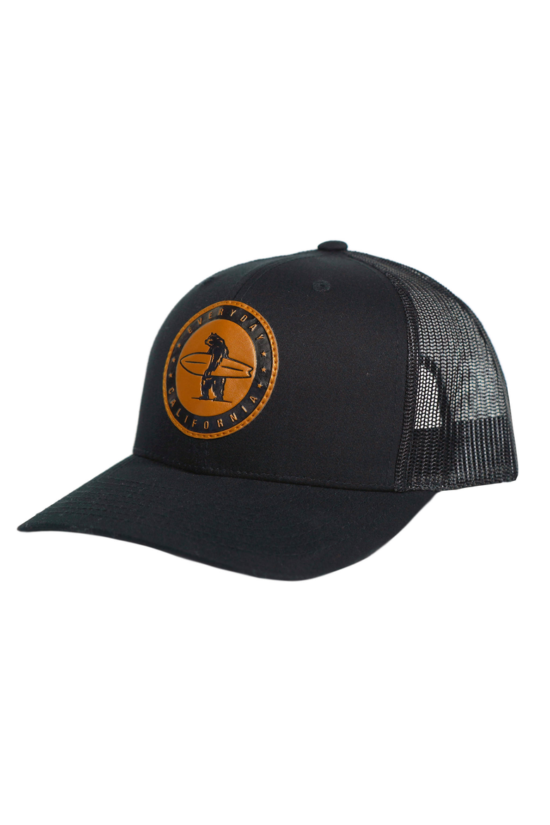 Marlin Snapback Hat, Main, color, Black