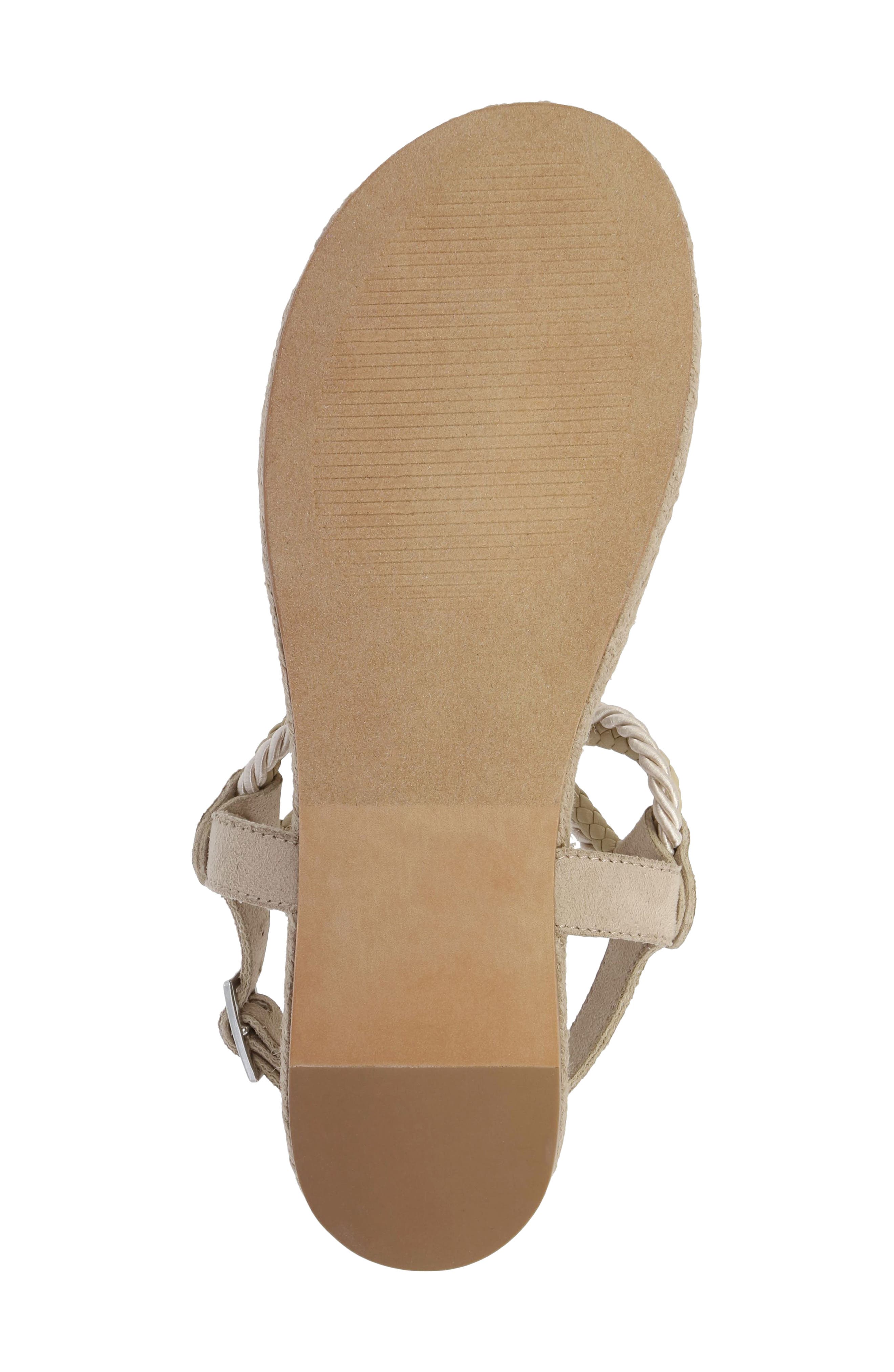 MIA Agoya Slingback Espadrille Sandal, Alternate, color, Natural/ Seashell