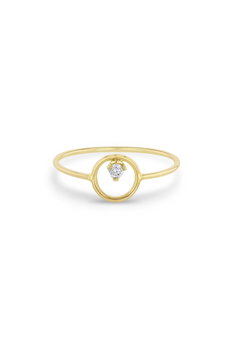 Prong Diamond Ring, Main, color, 14K YELLOW GOLD