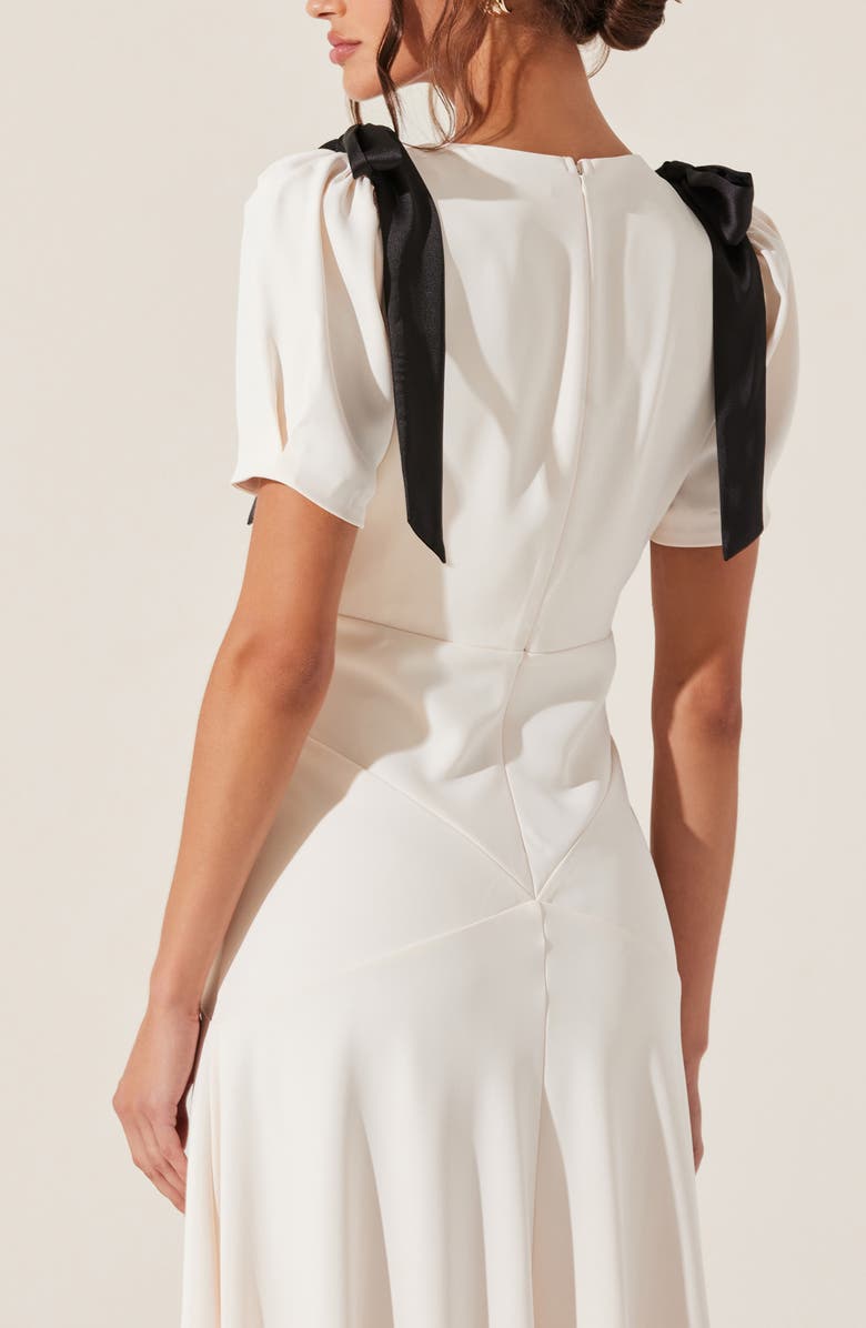 ASTR the Label Ciela Bow Sleeve Midi Dress, Alternate, color,