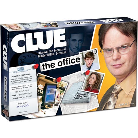 The Office Dunder Mifflin Mystery Board Game, Ages 9+