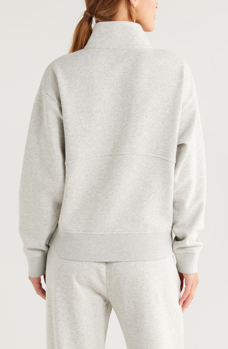 Zella Cloud Fleece Half Zip, Alternate, color,
