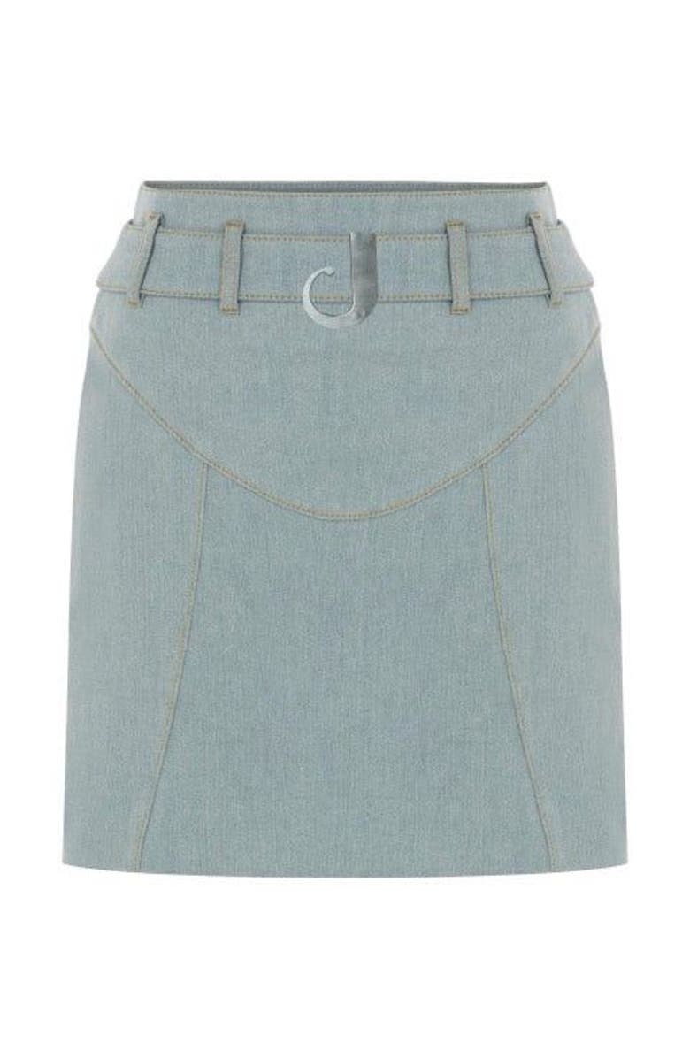 Jendue Monte J Logo Belted Shirt, Main, color, Nesta Blue