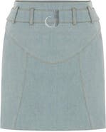 Jendue Monte J Logo Belted Skirt