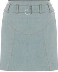Jendue Monte J Logo Belted Skirt