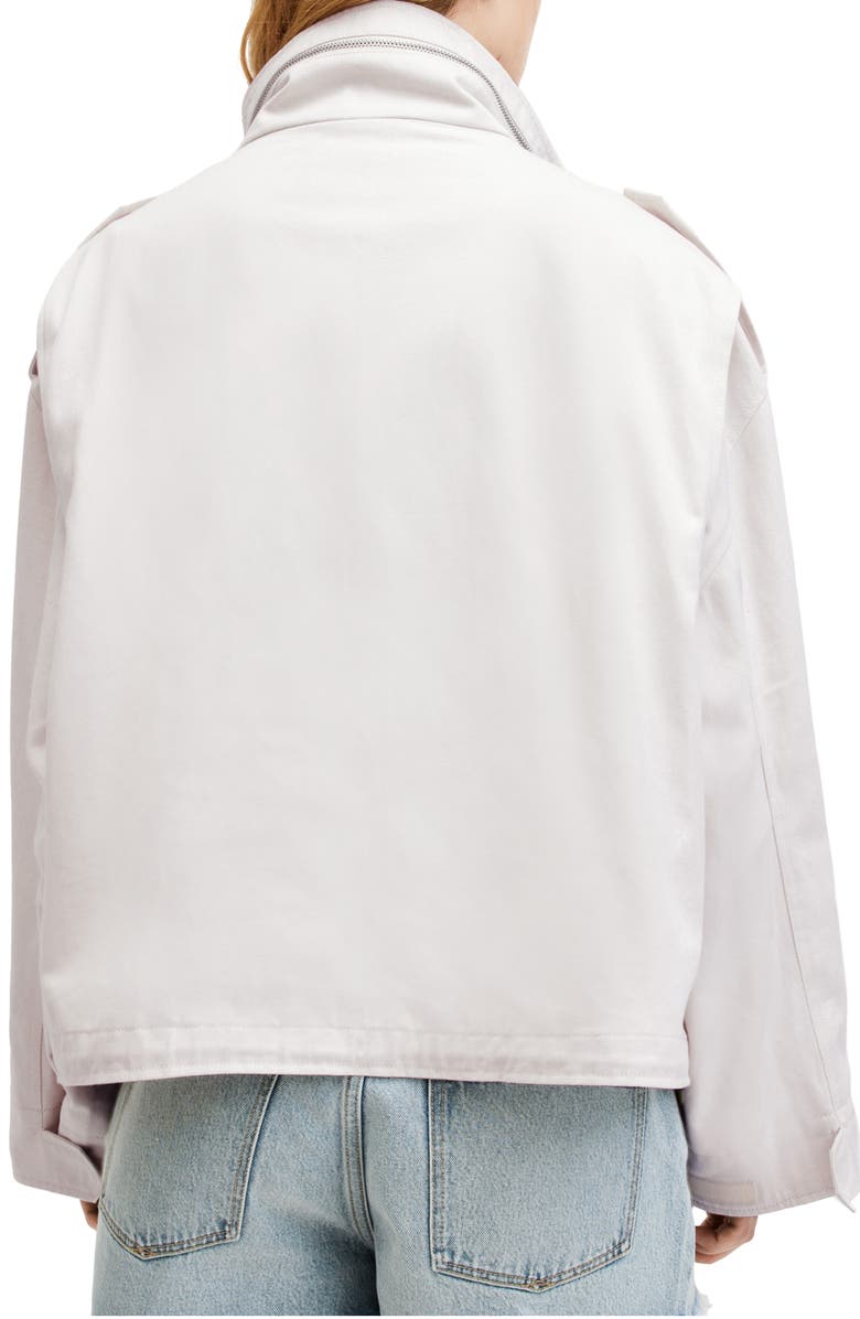 AllSaints Amelia Cotton Jacket, Alternate, color, 