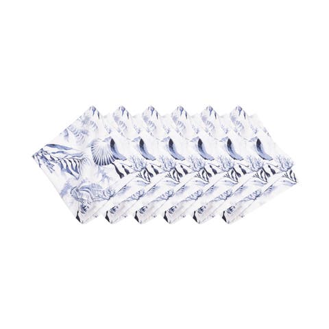 Midnight Lagoon Cloth Napkin Set of 6
