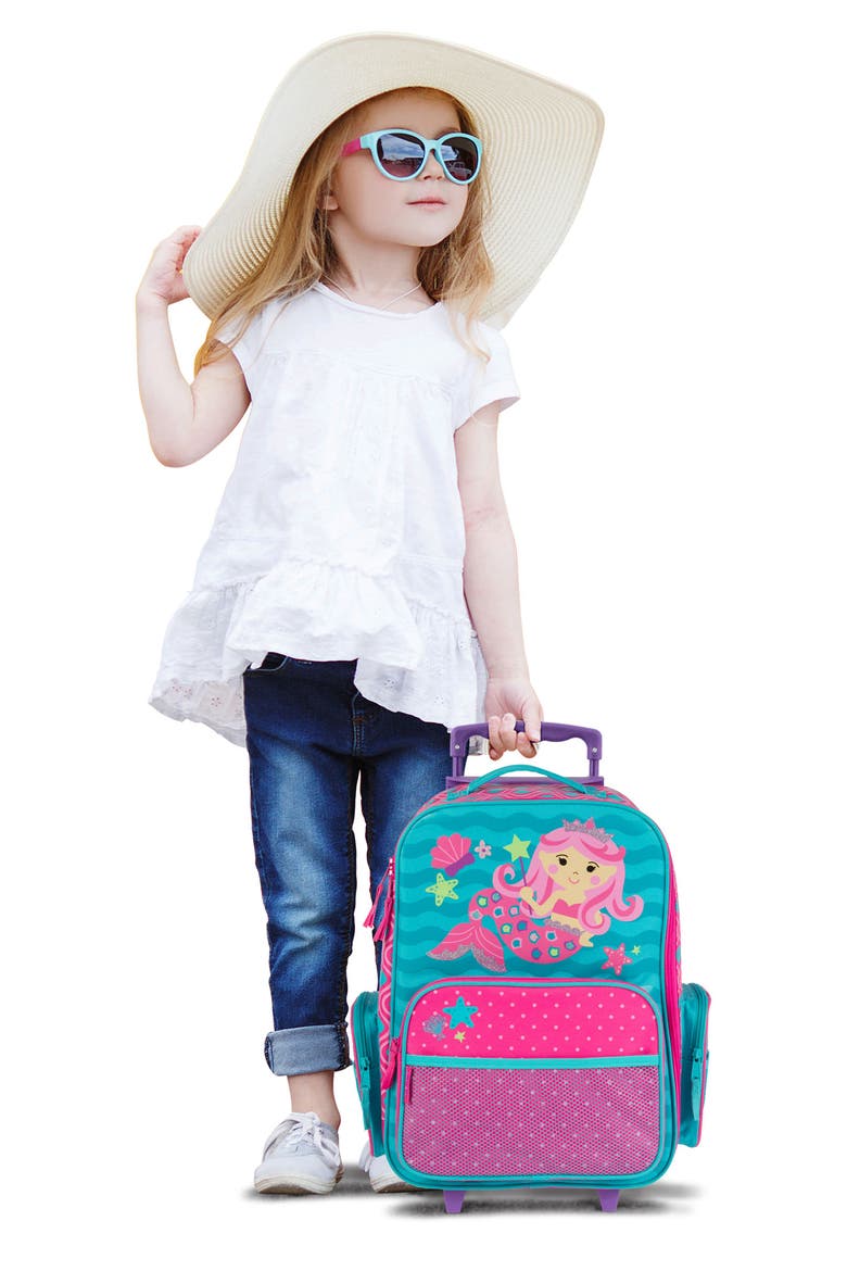 18-Inch Rolling Suitcase, Alternate, color, MERMAID