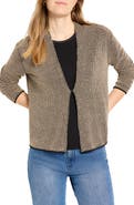 NIC+ZOE Pixel Hooked Up Cotton Blend Cardigan