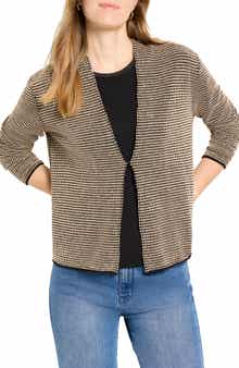 NIC+ZOE Pixel Hooked Up Cotton Blend Cardigan