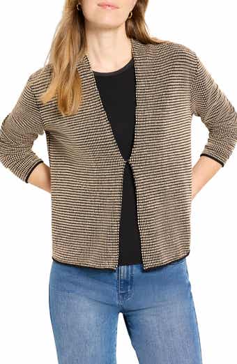 NIC+ZOE Pixel Hooked Up Cotton Blend Cardigan