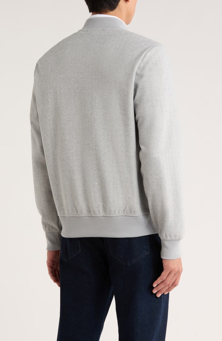 Robert Barakett Patricio Lightweight Bomber Jacket, Alternate, color, Grey