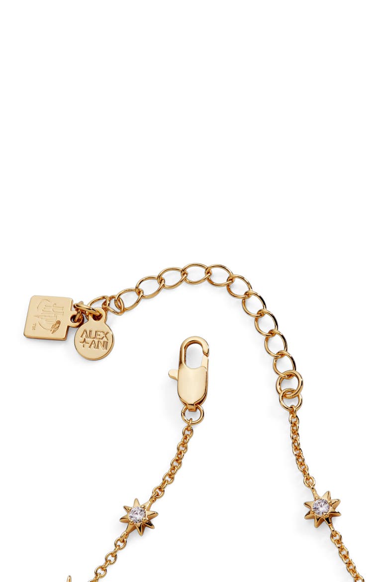 Harry Potter Mixed Icon Inline Charm Bracelet, Alternate, color, Gold