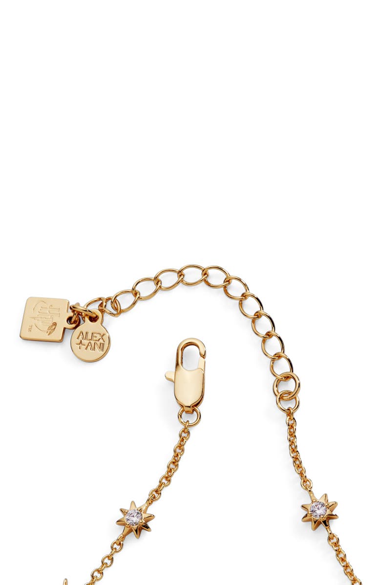 Alex and Ani Harry Potter Mixed Icon Inline Charm Bracelet, Alternate, color, Gold