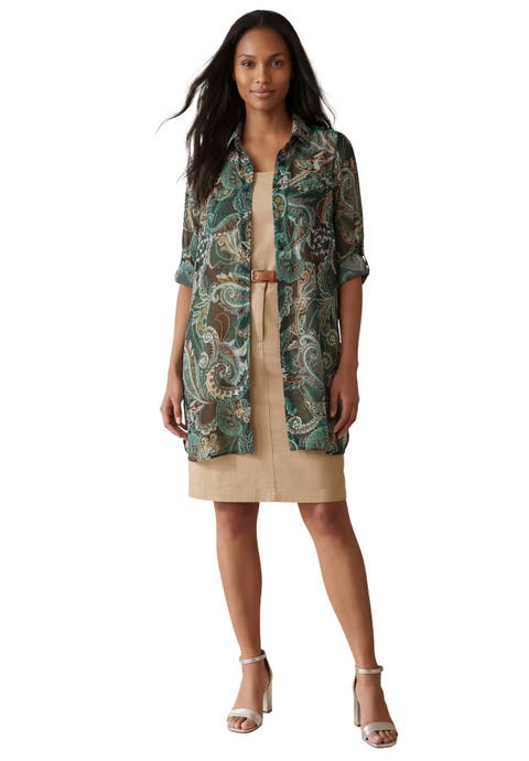 Sheer Georgette Mega Tunic