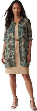 Jessica London Sheer Georgette Mega Tunic