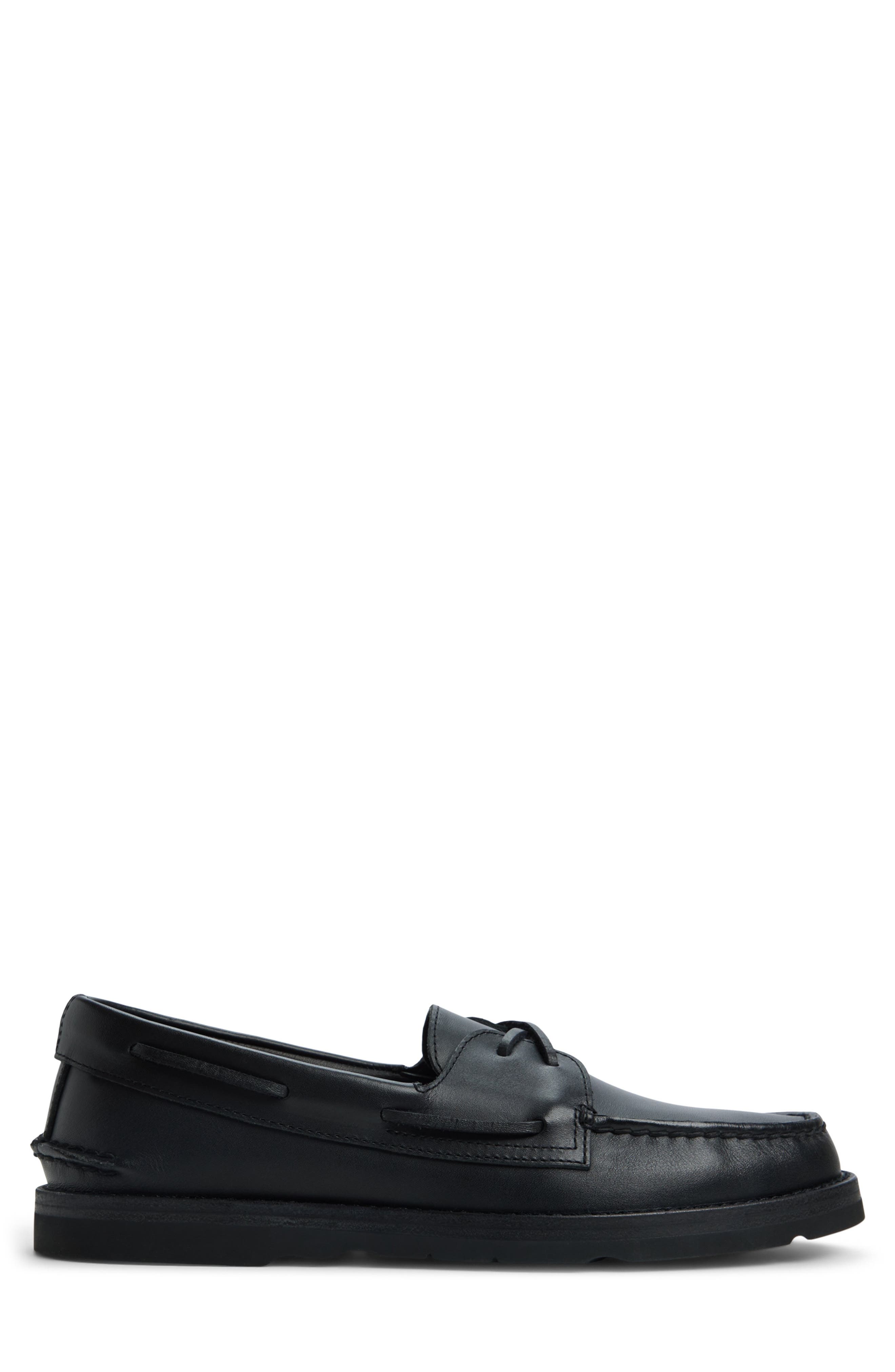 Sperry Todd Snyder Boat Shoe, Alternate, color, Black