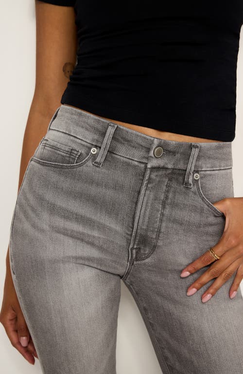 Good American Good Classic Bootcut Jeans In Black336