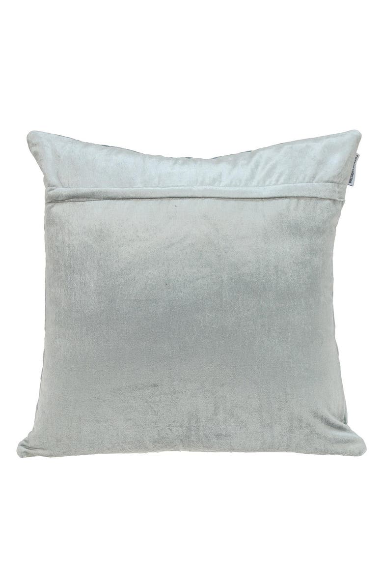 PARKLAND COLLECTION Reta Diamond Quilted Throw Pillow, Alternate, color, Gray