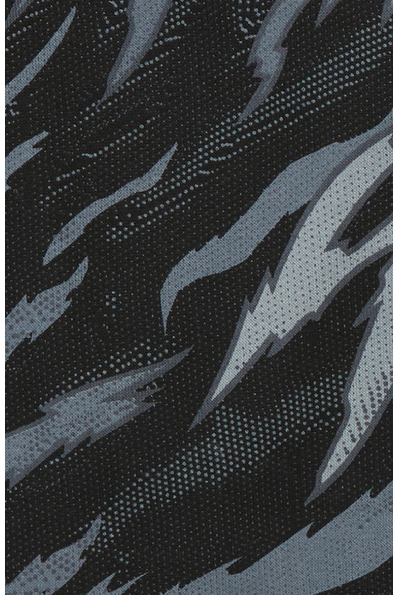 Kids' Water Tiger Camo Hoodie, Alternate, color, BLACK