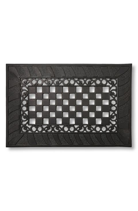 Classic Check Rubber Entrance Mat